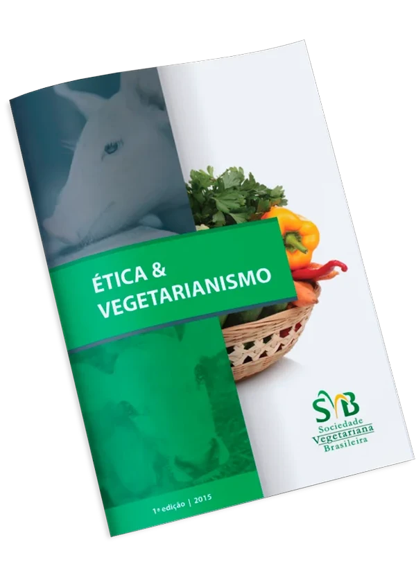 Capa do Livreto Ética e Vegetarianismo da SVB