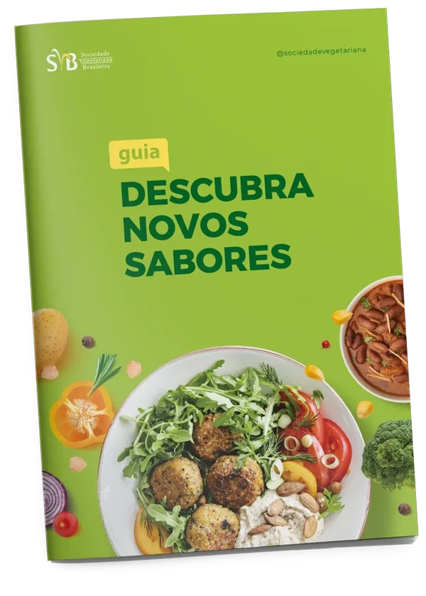 Capa do Guia Descubra Novos Sabores da SVB